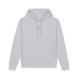 Organic Side-Pocket Hoodie — Minimal White Casual Pullover